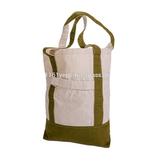 高品质越南棉帆布手提袋低价购物袋 - Product Image 6