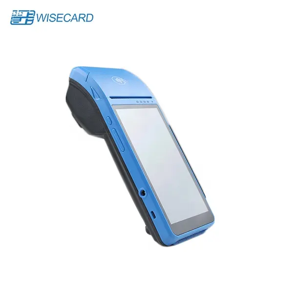 Wisecard Hot sell T90 2G/3G/4G WiFi Android12 Smart handheld pos with printer terminal for android restaurant pos system