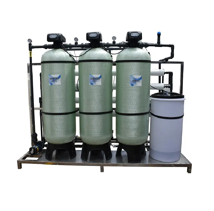 Saatte 2000 litre Ro sistemleri su arıtma nedir ters osmoz en iyi filtre arıtma temizleyicileri makinesi