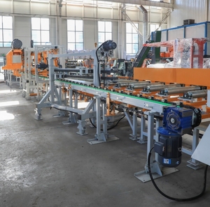 Automatic Log Band <strong>Saw</strong> Woodworking Sizing Machine with Length Cutting <strong>Function</strong> - Product Image 5