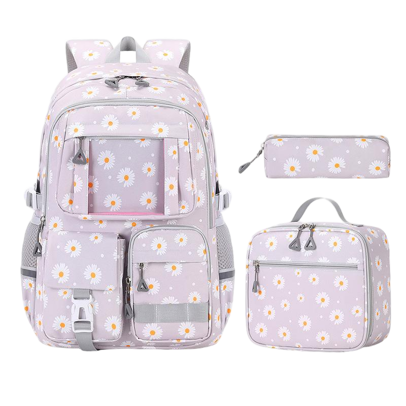 Gray with lunch bag