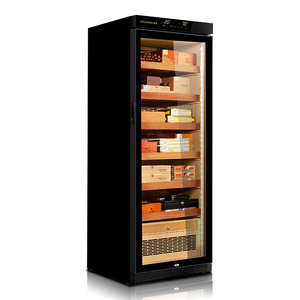 Constant <strong>Humidity</strong> and Temperature Cigar Showcase MON2800A Raching Humidor - Product Image 4