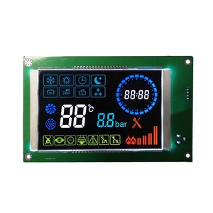 カスタマイズされたサイズVAブラックスクリーンPINコネクトHt1621COBカラーセグメントLCDディスプレイモジュール - Product Image 1