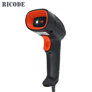 Escáner de código de barras con cable, lector de código de barras portátil, pistola con buen precio, fabricante OEM, para códigos 1D / 2D / QR - Product Image 3