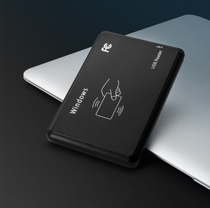 Kapı erişim kontrol sistemi için USB çıkışı ile RFID masaüstü okuyucu, destek 125khz EM kart düşük frekans - Product Image 6
