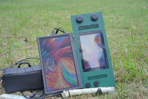 10.1 IPS gebogener LCD-Touch-Monitor Eingebettete Lüfter 2000Nits Automatische Dimmung Smart Street Lighting Project Außen anzeige - Product Image 5