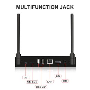M96 4G LTE TV-Box Rk3229 Quad Core 2GB RAM 16GB ROM Android 7.1 OS Android TV-Box verwenden mobile Sim - Product Image 2