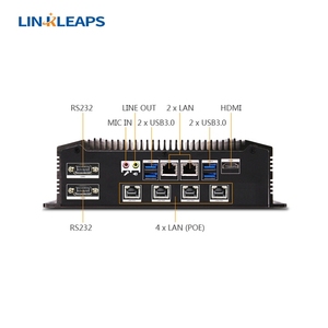 高解像度I5 7200U組み込みミニ工業用コンピュータデュアルディスプレイ複数サイズ低価格在庫 - Product Image 4