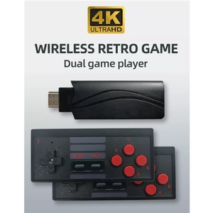 Dual 2.4G USB Wireless Handheld Console per Video Game TV Costruire In 628 Classic Gioco 8 Bit Mini Video Console supporto di Uscita HD - Product Image 4