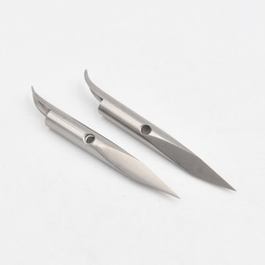 Özelleştirilmiş CNC hassas işleme uzun kesim 3 taraf Spearfishing ve balıkçılık için keskin uç titanyum kayma ipuçları - Product Image 2