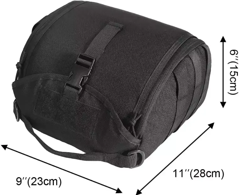 Su geçirmez taşınabilir motosiklet dayanıklı çanta taktik kask çanta çanta