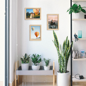 Photo <strong>Frames</strong> Suitable for Wall/Tabletop <strong>Display</strong>, <strong>Customized</strong> Solid Wood Photo <strong>Frames</strong> in Various Sizes, Black and White <strong>Frames</strong>. - Product Image 6