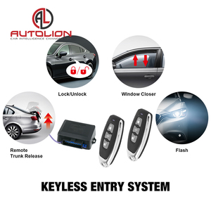 Askeri dereceli araba anahtarsız giriş sistemi-elektromanyetik/radyo sıkışma koruması, kamyonlar ve Off-Road araçlar için uygun
