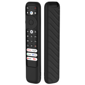 Yumuşak darbeye silikon kapak uzaktan kumanda koruyucu kılıf kabuk için TCL RC902 uzaktan kumanda ile kayış - Product Image 4