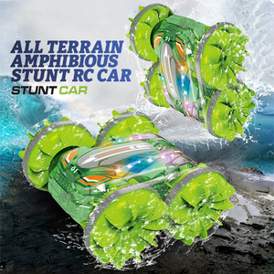 4WD Double Sided Amphibious Water Stunt <strong>RC</strong> Micro Car with Lighting <strong>Toys</strong> UD3003A Includes Remote Controller and USB Cable - Product Image 3
