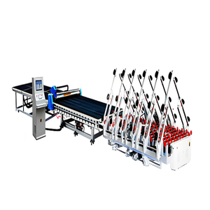 Hochpräzise voll automatische Glas lade-und Entlade maschine mit Roboterarmen - Product Image 4