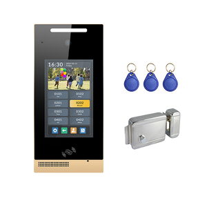 Android 8 pollici Touch Screen Tuya IP TUYA citofono Smart videocitofono TCP/IP appartamento sistema cablato citofono Video