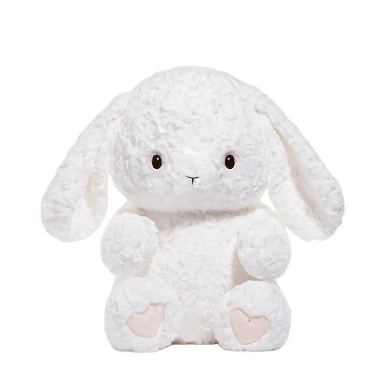 Nuovo personalizzato all'ingrosso popolare coniglio kawaii peluche farcito bambola personalizzata morbido orecchio lungo coniglio peluche