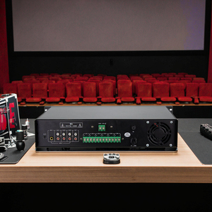 Mezclador de sistema Pa de audio profesional con amplificador de clase D de 120W Potencia de salida de 120W para megafonía y Sistema de música - Product Image 2
