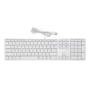 Prezzo all'ingrosso di fabbrica tastiera da ufficio con tastiera cablata a grandezza naturale OEM/ODM per Mac/Windows con/senza retroilluminazione - Product Image 2