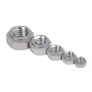 KLS/BOS/BOBS/Hexagonal Diagonal Teeth Stainless Steel Rivet Nut Nickel Plated <strong>M3</strong> <strong>Coupling</strong> Nuts Slotted Jam Nuts ANSI Certified - Product Image 3