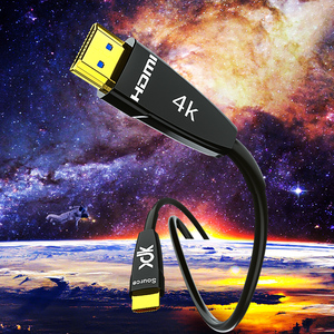 XDK-Cable óptico de fibra activa, Cable óptico de alta velocidad y excelente protección EMI/RFI, híbrido, certificado AOC 4K @ 60Hz, HDMI2.0 - Product Image 4