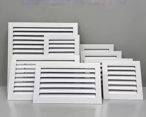 Custom Design moderno per esterni in alluminio feritoia in metallo per aria condizionata pompa di calore copertura piantagione tipo di otturatore - Product Image 2