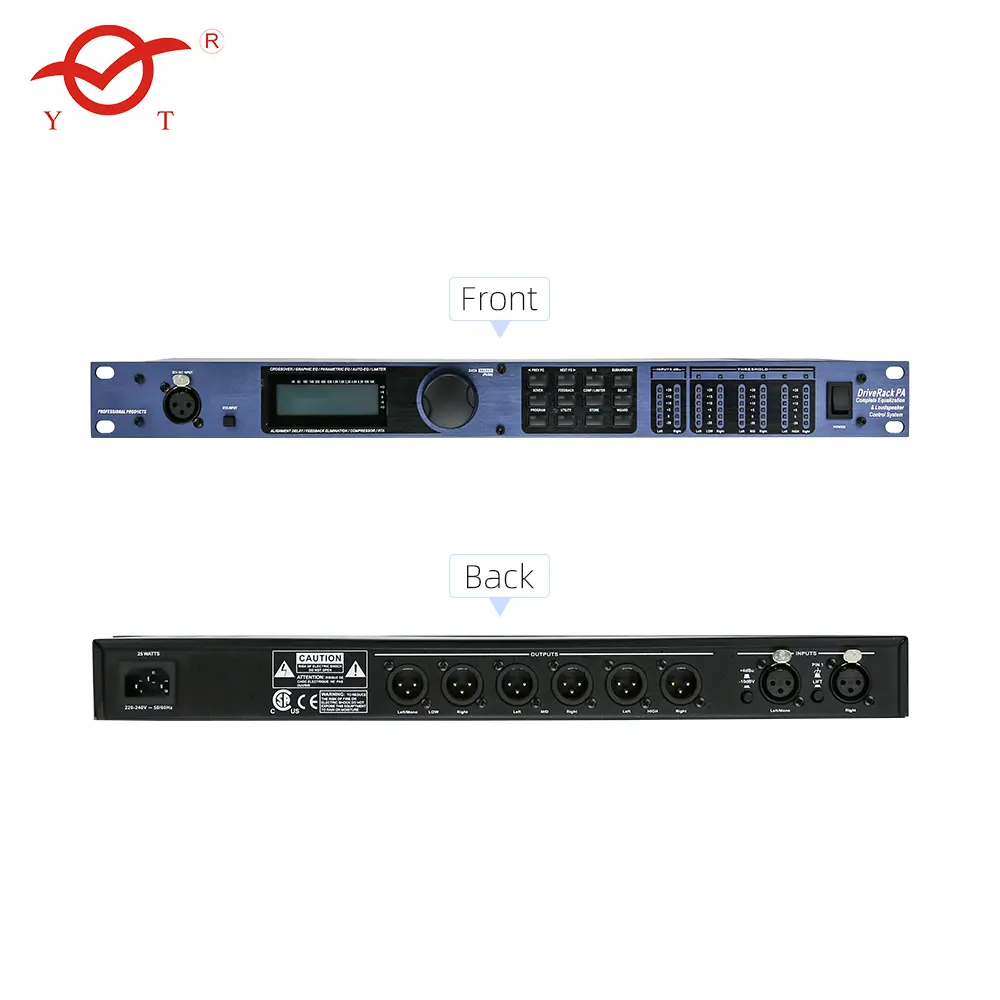 Procesador de audio Drive rack nuevo driverack 260 PA digital con calidad estable