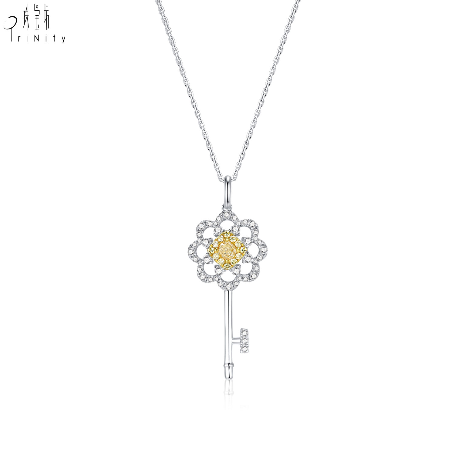 Oro blanco 18K