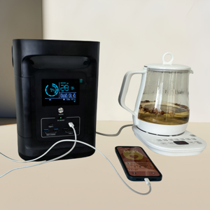 Portable 2200W Photovoltaic Energy Storage Power Outdoor Emergency Charging with AC <strong>Input</strong> and <strong>Output</strong> <strong>Ports</strong> Type-C Interface - Product Image 4