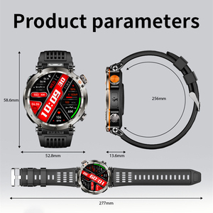 Reloj inteligente multifunción OEM 2025 con linterna 1,7 "IPS reloj de pulsera para exteriores HT30 IOS Android reloj deportivo inteligente para hombre - Product Image 6