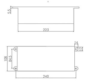 Toma de corriente de mesa emergente multifunción KLASS 2023 con cargador USB, toma de corriente FR para mesa de conferencias - Product Image 4