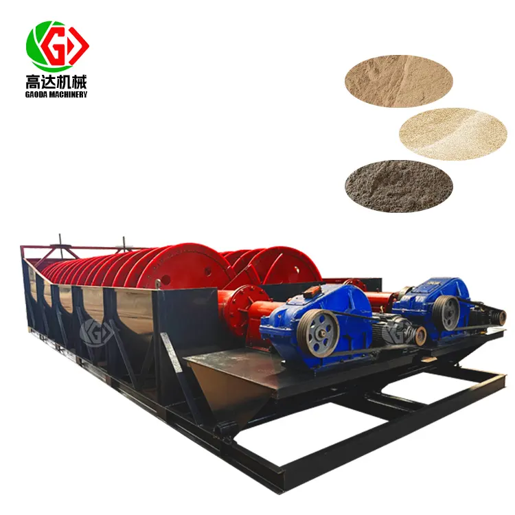 Lavadora de arena y equipo de lavado Pantalla de lavado de arena Fabricante de equipos de lavado de arena