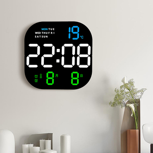 Vendita calda 16 pollici grande LED 10 livello di luminosità regolabile orologio da parete con Timer funzione di memoria conto alla rovescia - Product Image 5