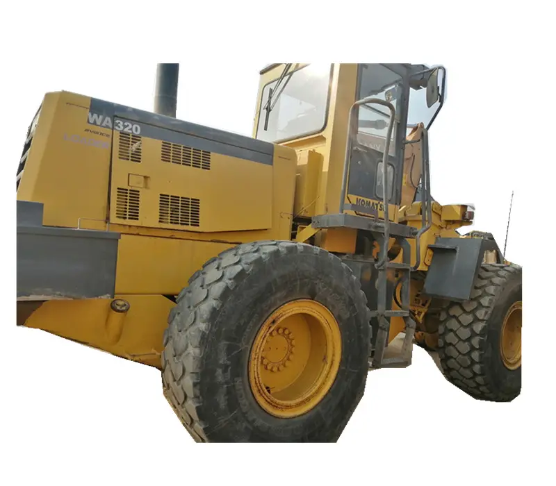 판매를 위한 좋은 상태에 있는 사용된 큰 건축 기계 Komatsu WA320-3 바퀴 장전기