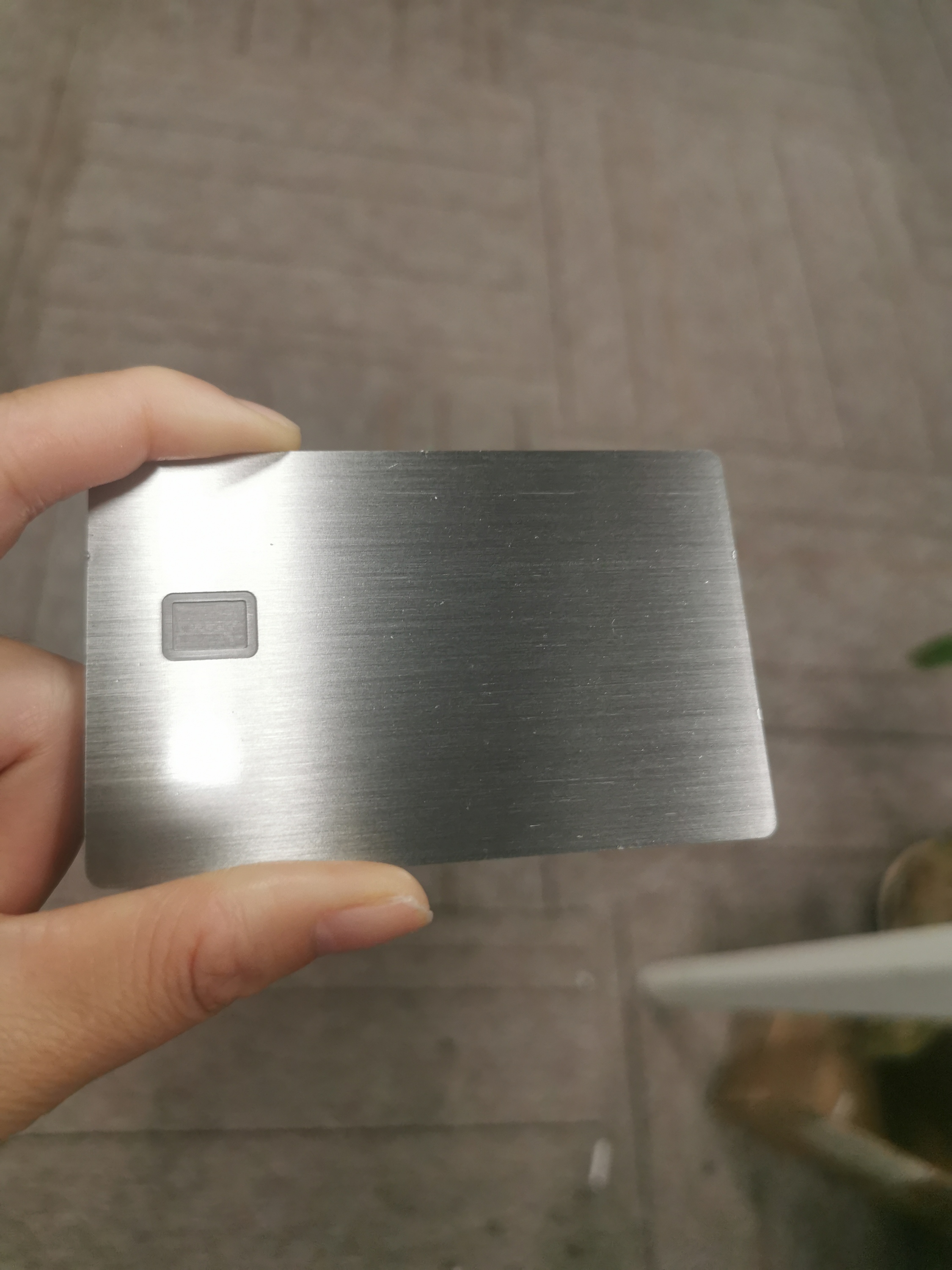 silver brushed