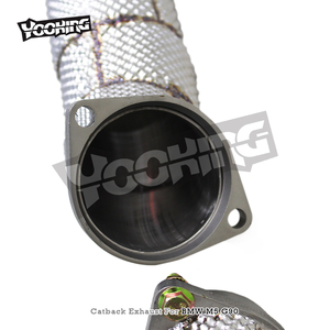 หัวล่างท่อไอเสียแบบตรงสำหรับ BMW M5/M6 G90/G99 lci 4.4T 2024-2025 SUS304ป้องกันความร้อนระบบท่อไอเสียกีฬาท่อส่งฟรี - Product Image 5