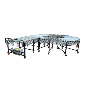 Factory Supply Flexible Powered Roller <strong>Conveyor</strong> Customized 201Rollers for Bags <strong>Loading</strong> and <strong>Unloading</strong> and Parcels Conveying - Product Image 2