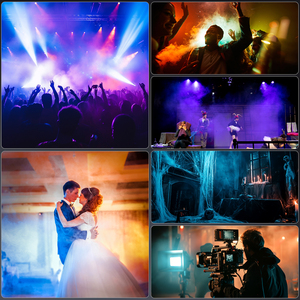 1000W DMX512 Rauch maschine 3L Großer Kraftstoff tank Fernbedienung Nebel-Ölnebel-Effekt maschine auf Wasserbasis für Party Disco Wedding DJ - Product Image 6