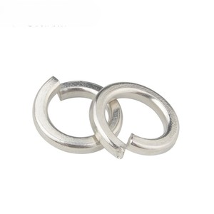 DIN127 karbon çelik nikel kaplama M2-36 bölünmüş kilit yıkayıcı conta bahar yıkayıcılar vida için - Product Image 1