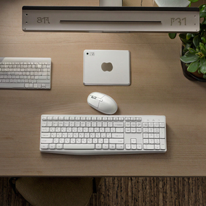 CMK637 Venta directa de fábrica Nuevo 2,4 GHz Teclado inalámbrico Ratón Combo Set Estilo láser Operación de membrana 3 teclas para uso de escritorio - Product Image 1