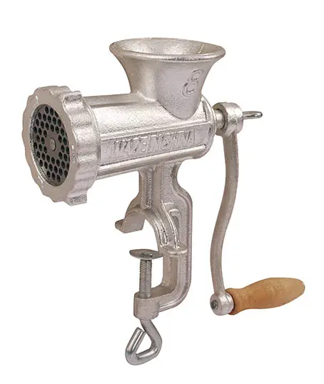 Household hand crank cast iron meat grinder #8 manual meat mincer with high reputation