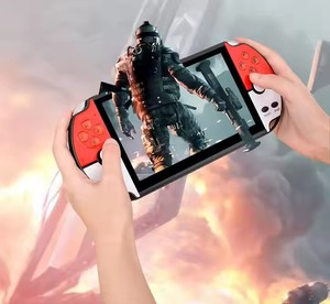 X40 16GB สำหรับเครื่องเล่นเกม FC เครื่องเล่นมัลติมีเดียแบบพกพา Max7Inch แป้นเกมโยกคู่เกมคอนโซลวิดีโอเกมมือถือแบบย้อนยุค - Product Image 2