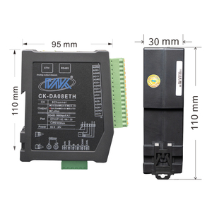 CK-DA08ETH 8チャンネルリモートIO取得モジュールModbus TCP 0-10V 4-20mAアナログ出力RS485インターフェイスイーサネット - Product Image 4