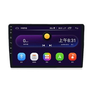 Venta al por mayor 9 pulgadas 2 + 32 Android AUTO pantalla universal navegación estéreo carplay retrovisor TV GPS