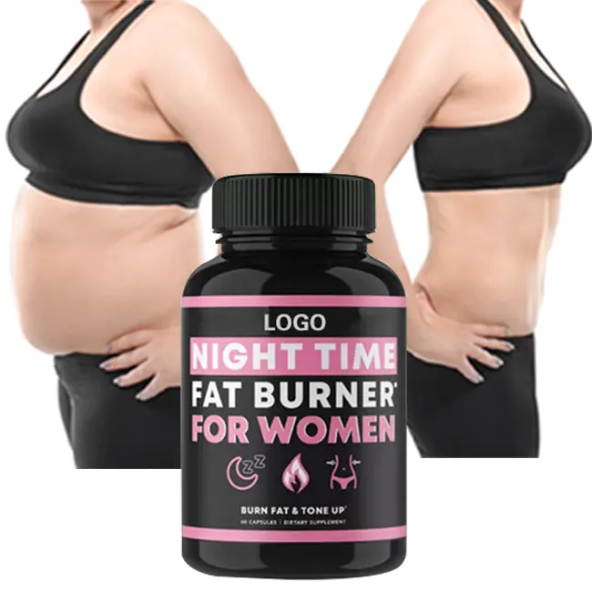 Quality assurance super slim fit weight loss capsule night fat burner for women private label
