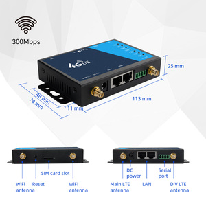 Enrutador WiFi portátil 4G LTE inalámbrico desbloqueado cualquier portador de tarjeta SIM plan de datos módem FDD TDD punto de acceso móvil enrutador 4G LTE - Product Image 4