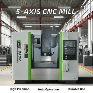 GSK CNC kontrol sistemi ile gelişmiş 5 eksenli işleme merkezi yüksek hızlı dikey CNC freze işlemleri BT40 mili konik - Product Image 5