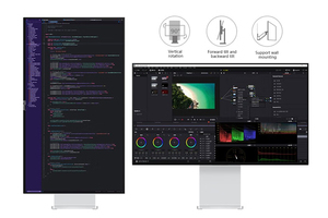 Monitor LED UHD 5K de 34 pulgadas con frecuencia de actualización de 60Hz, monitor de PC de escritorio personalizable, interfaz DP, panel IPS, monitor de metal - Product Image 3