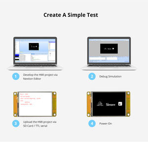 Nextion Discovery Series 2,4/2,8/3,5-Zoll-HMI-resistives Touch-Display-Modul Kostenlose Simulator-Debug-Unterstützung für industrielle Menschen - Product Image 4